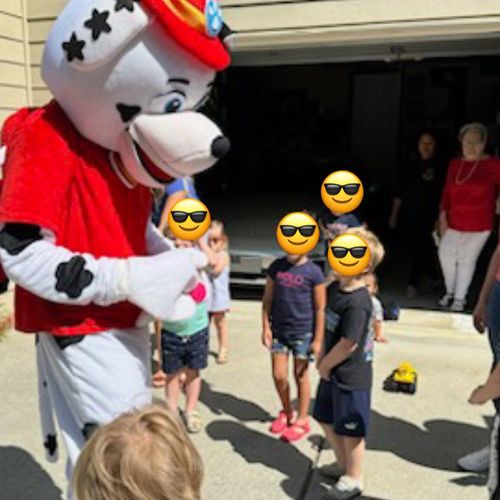 We had paw Patrol Marshall for my son’s bday party
