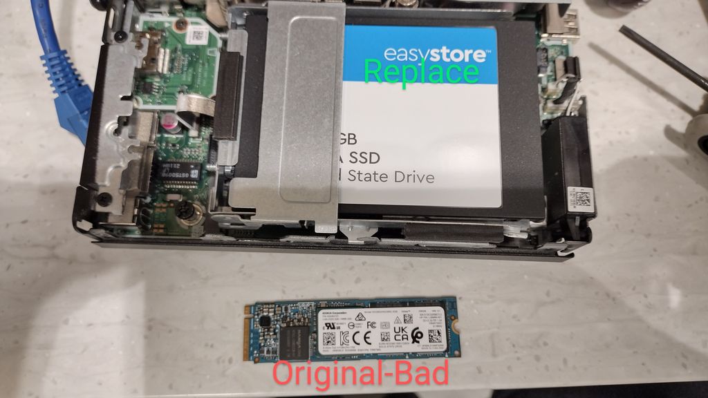 replacing SSD 
