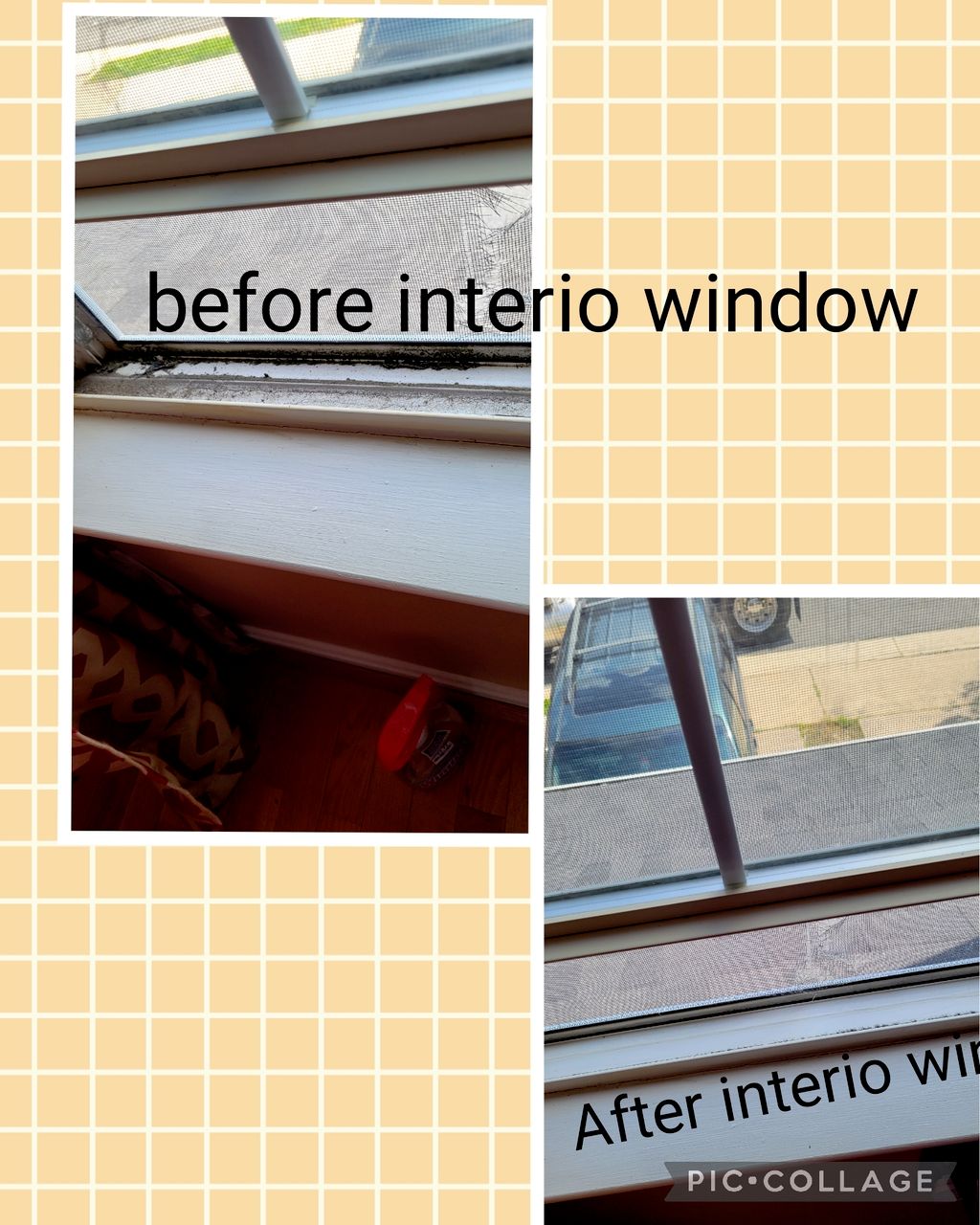 Interior windows Deep cleaning 