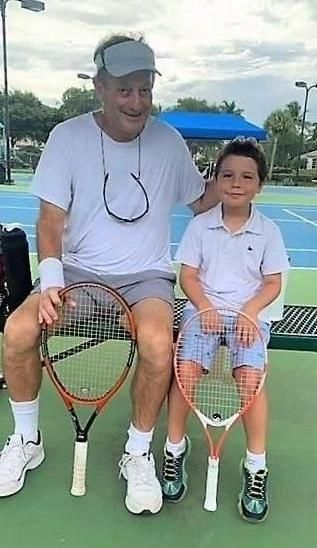 Lorenzo , making an earky move in tennis !