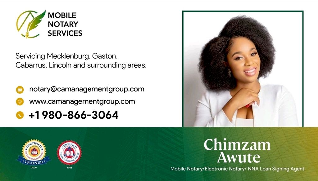 C A Mobile Notary Services 