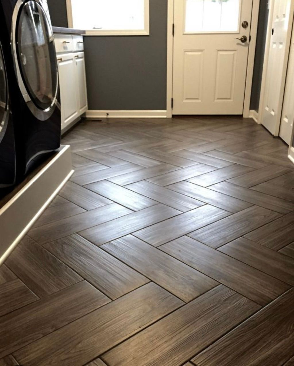Replacement of damaged old laminate to tile for wo