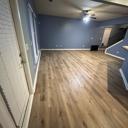 blue interior paint 