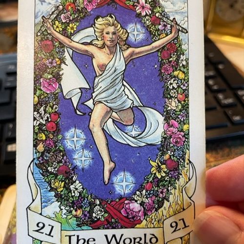 The World Card--You are moving into a completely n