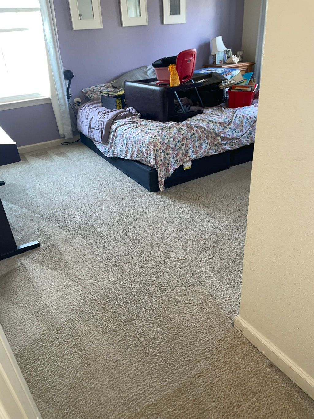 After cleaning 