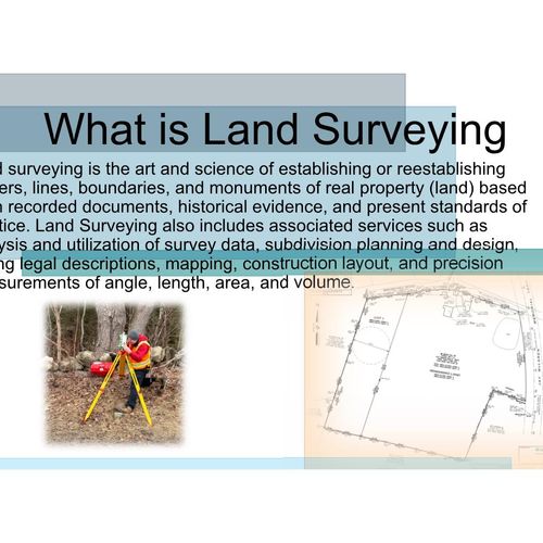What is Land Surveying
