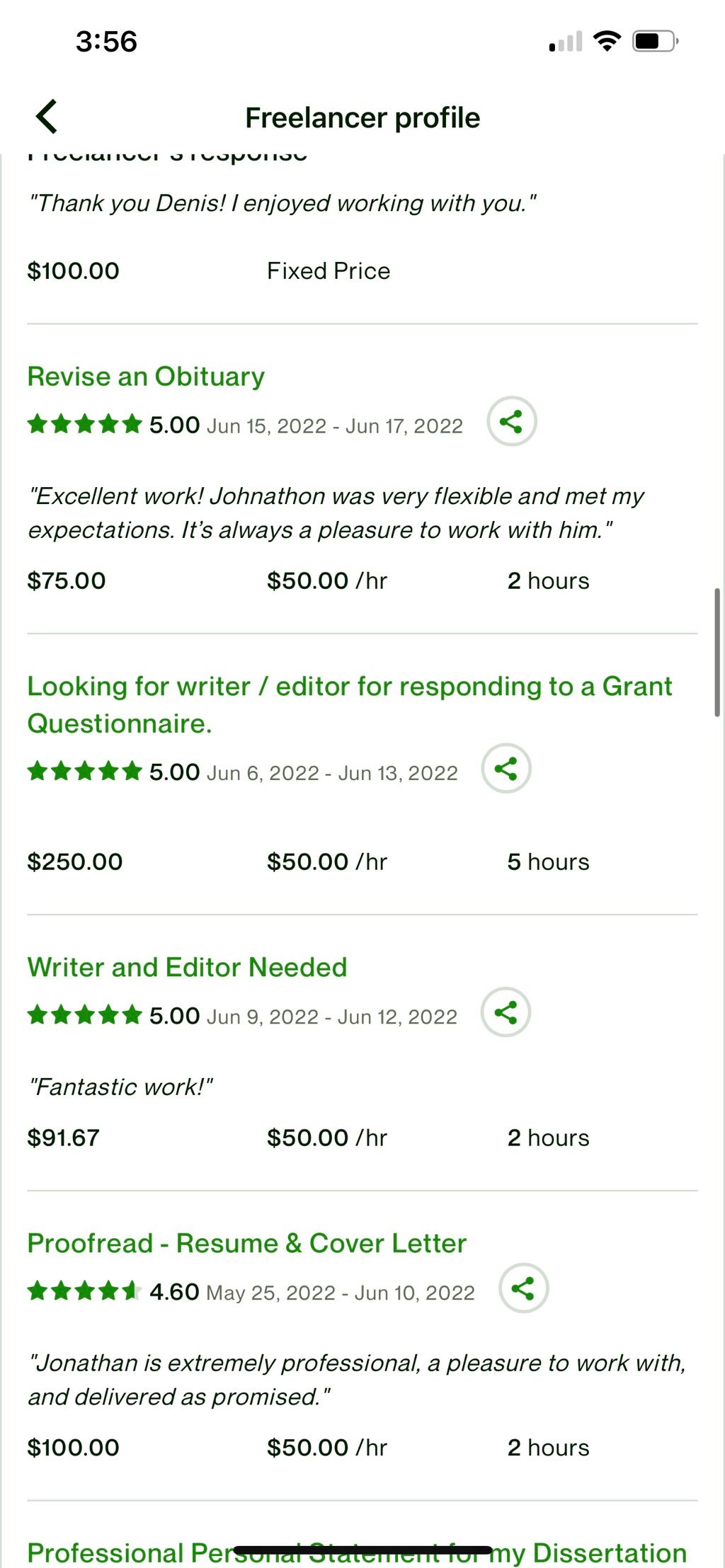 Projects and media