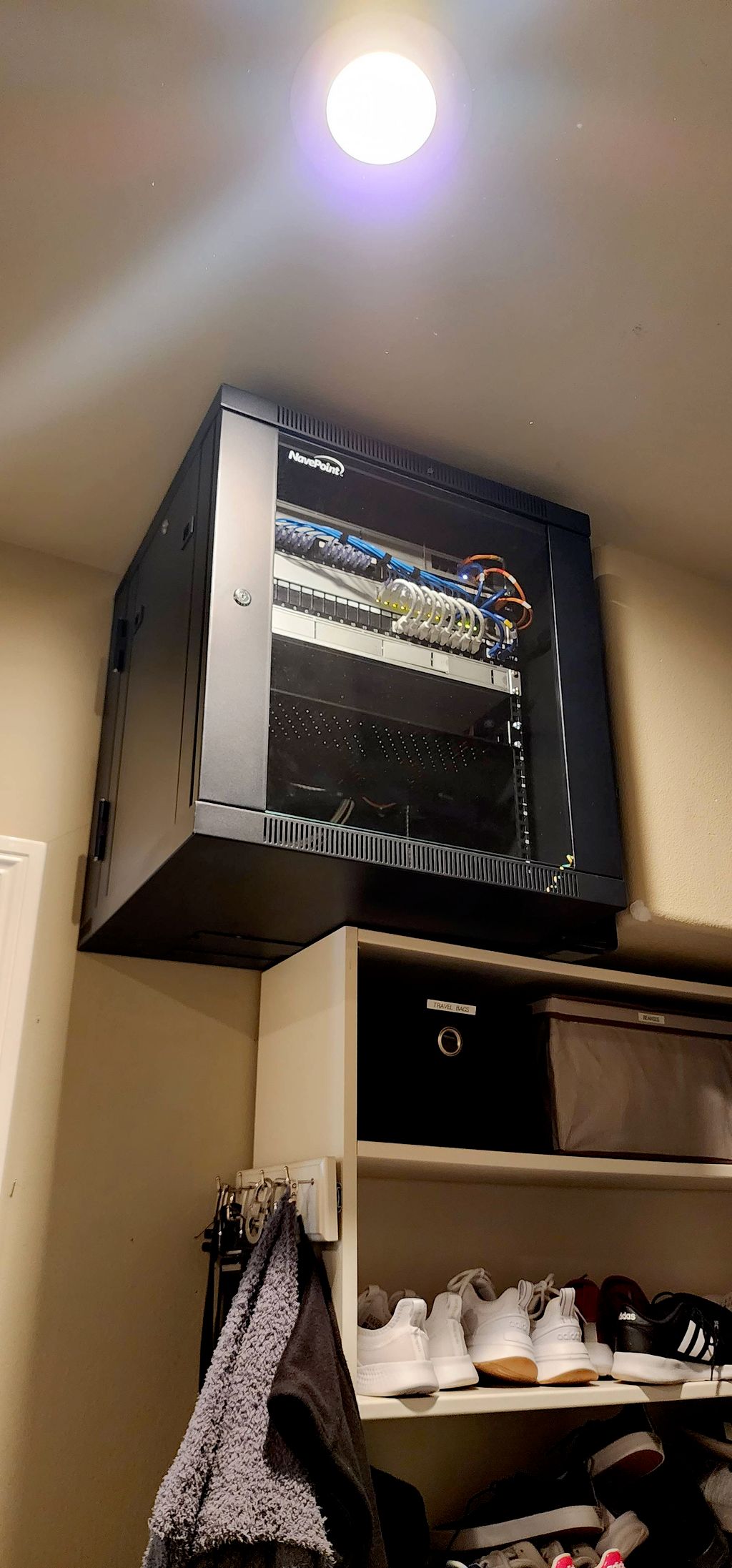 New Network Cabinet Setup