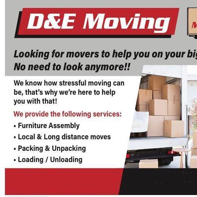 Avatar for D&E Moving