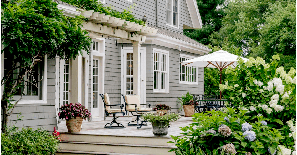 backyard deck