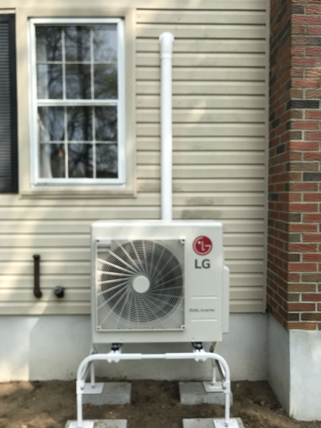 Mini-split installed May 2023