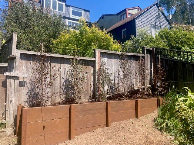 Hillside Hardscape recently built me a retaining w