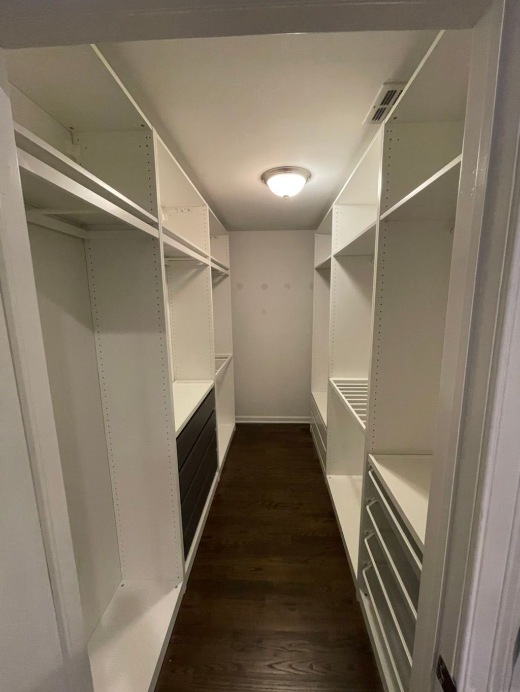 Full walk-in IKEA Pex closet