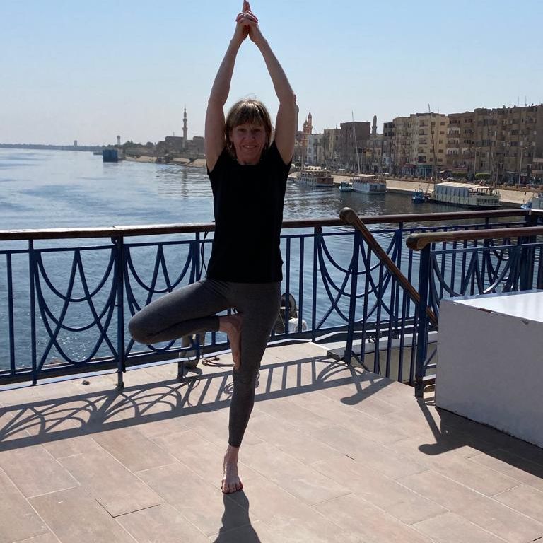 Yoga and fitness  for women over 50- ALLA Vilesova