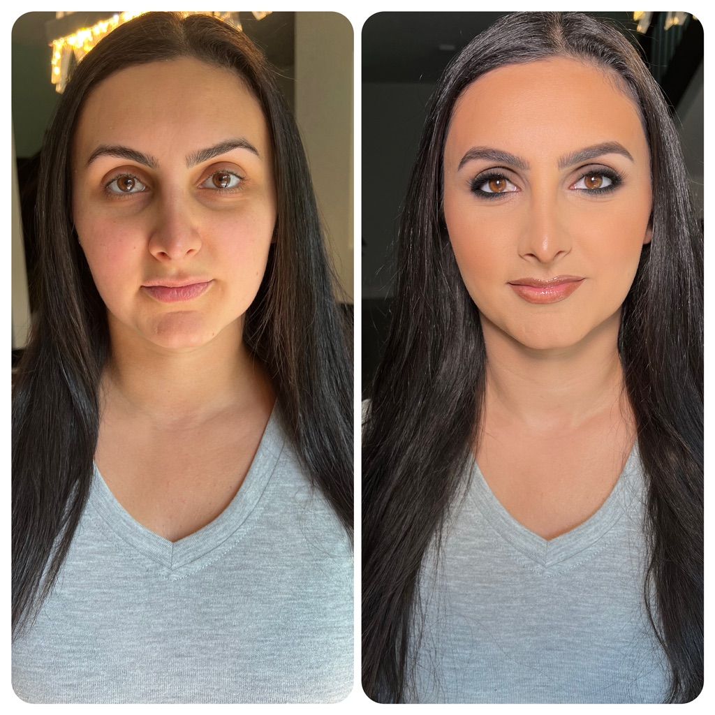 Hollywood smoky eye