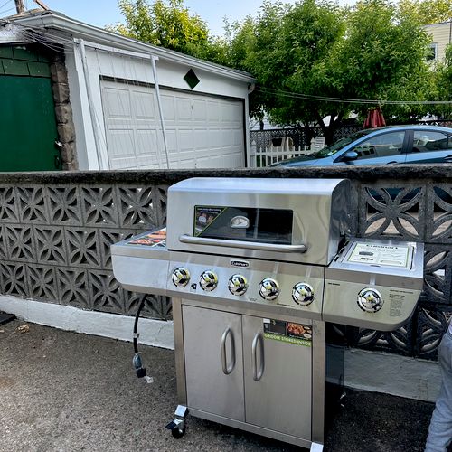 I requested a grill to be picked up from Walmart i