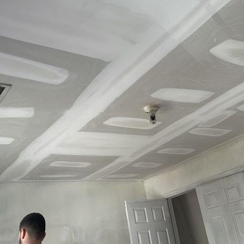 Installation drywall and painting