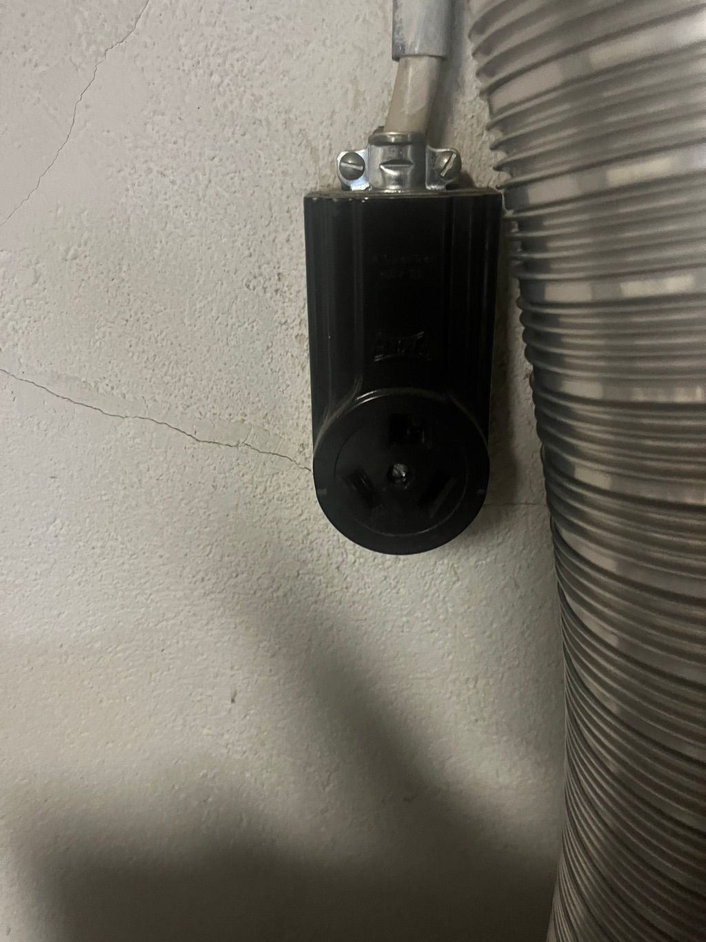 240v line for dryer
