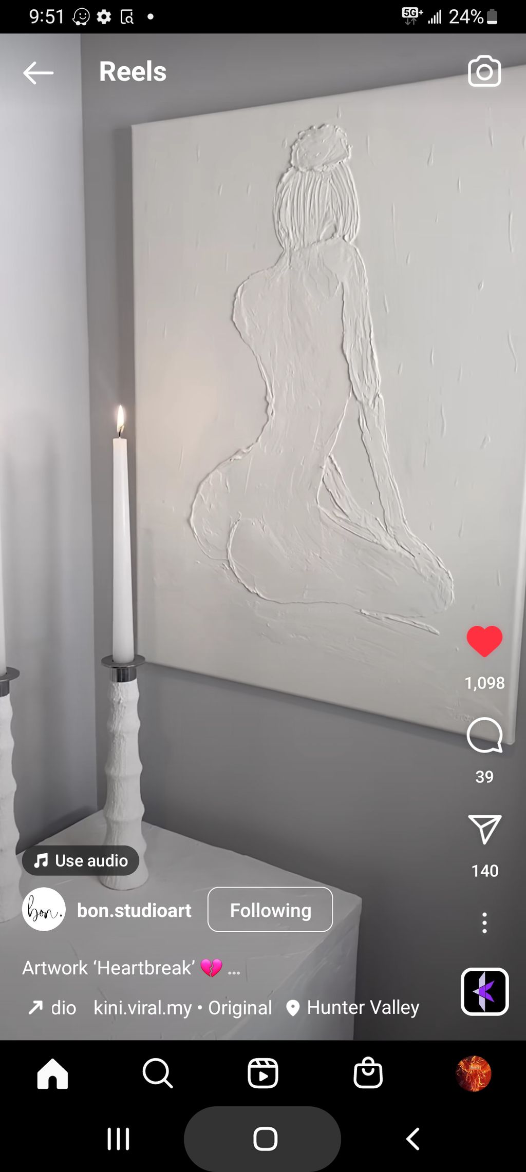 bedroom wall art