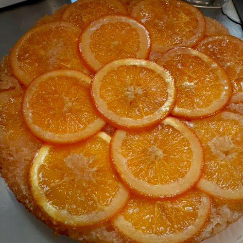 Orange Upside Down Cake