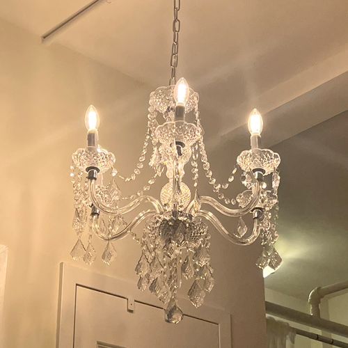 Excellent service! My chandelier was fixed perfect