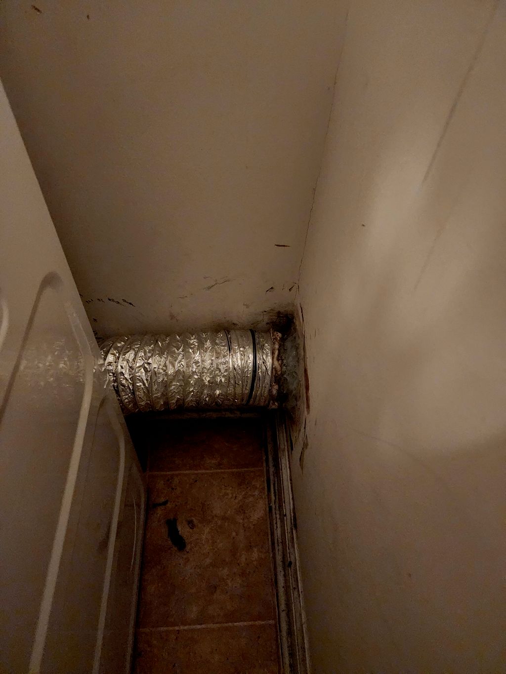 Great job, done quickly but expertly! Dryer vent w