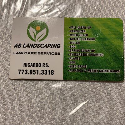 Avatar for AB landscaping