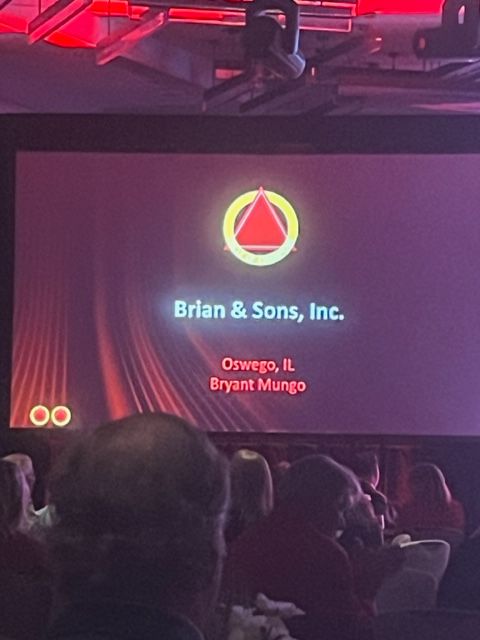 Our Award from our national dealer ship