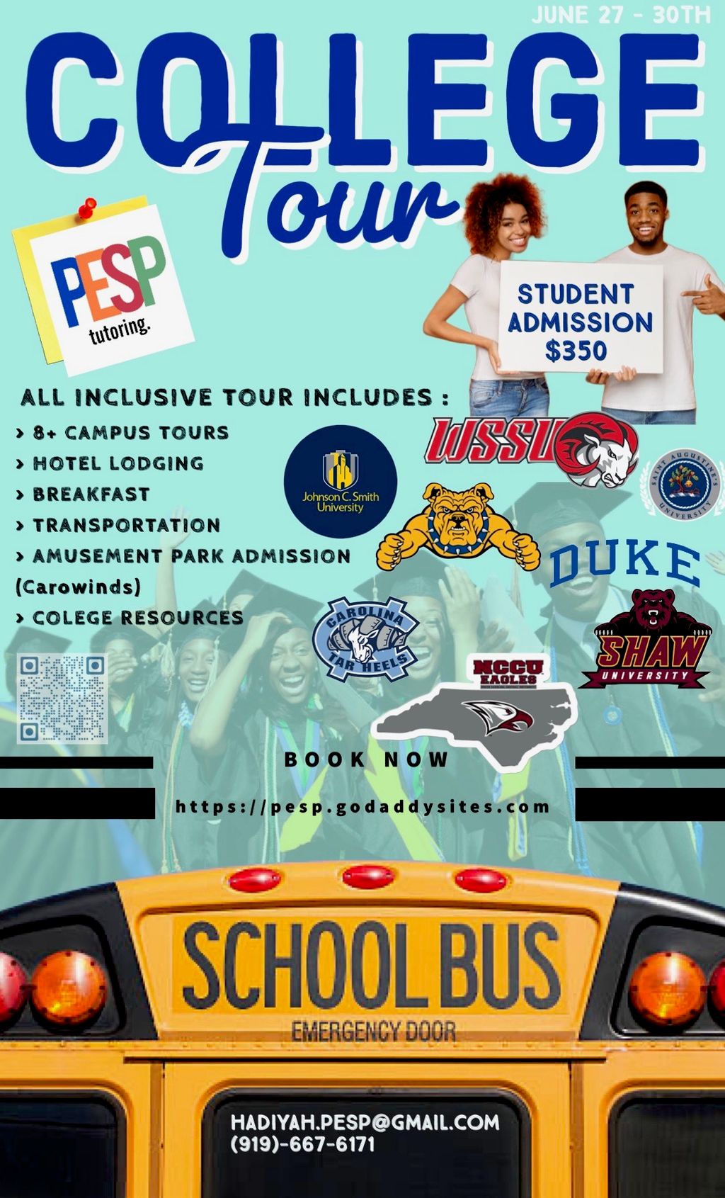 College Tour hosted by PESP