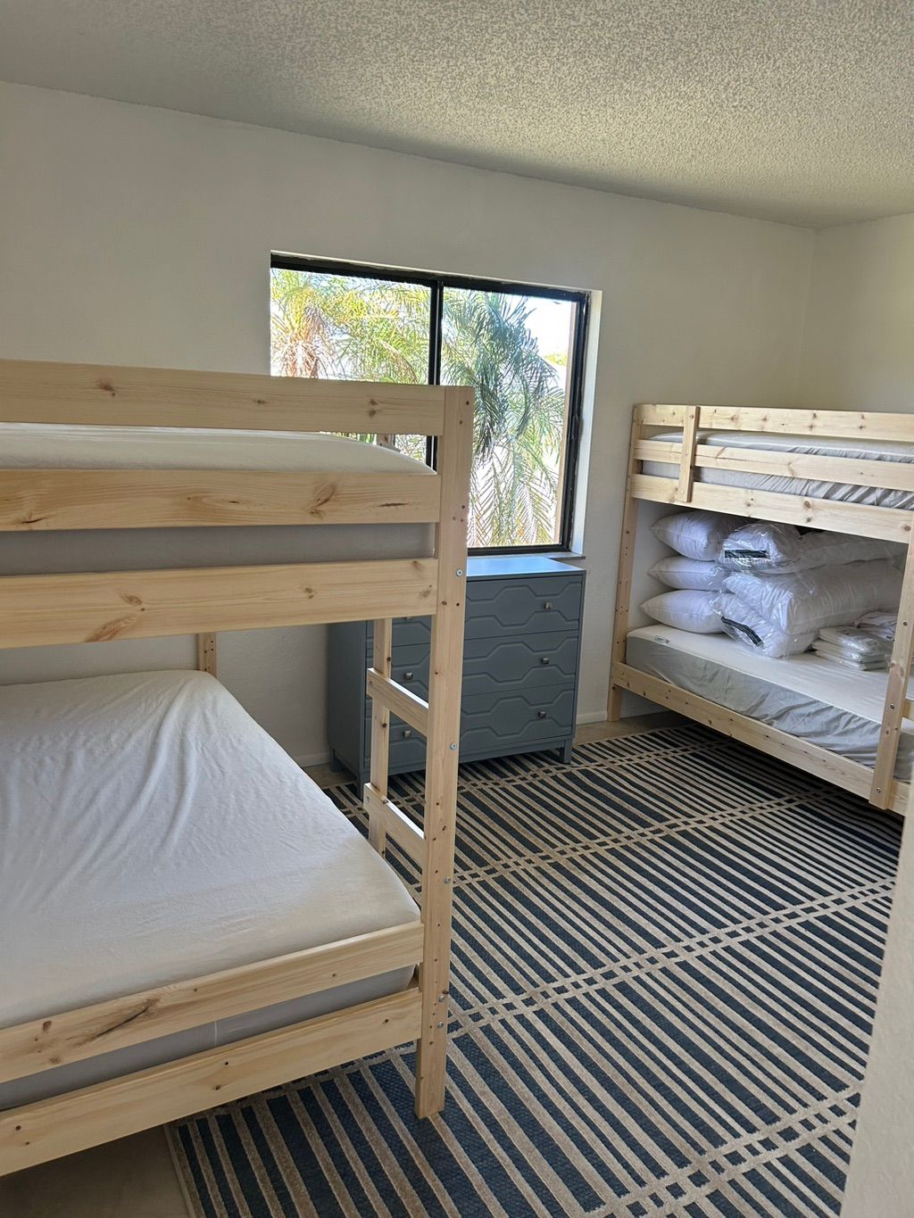 Built a pair of bunk beds for a customer 