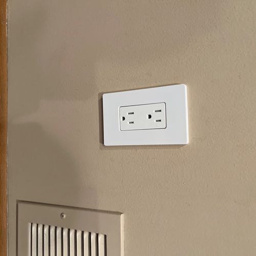 I Had an electrical problem with my outlets not wo