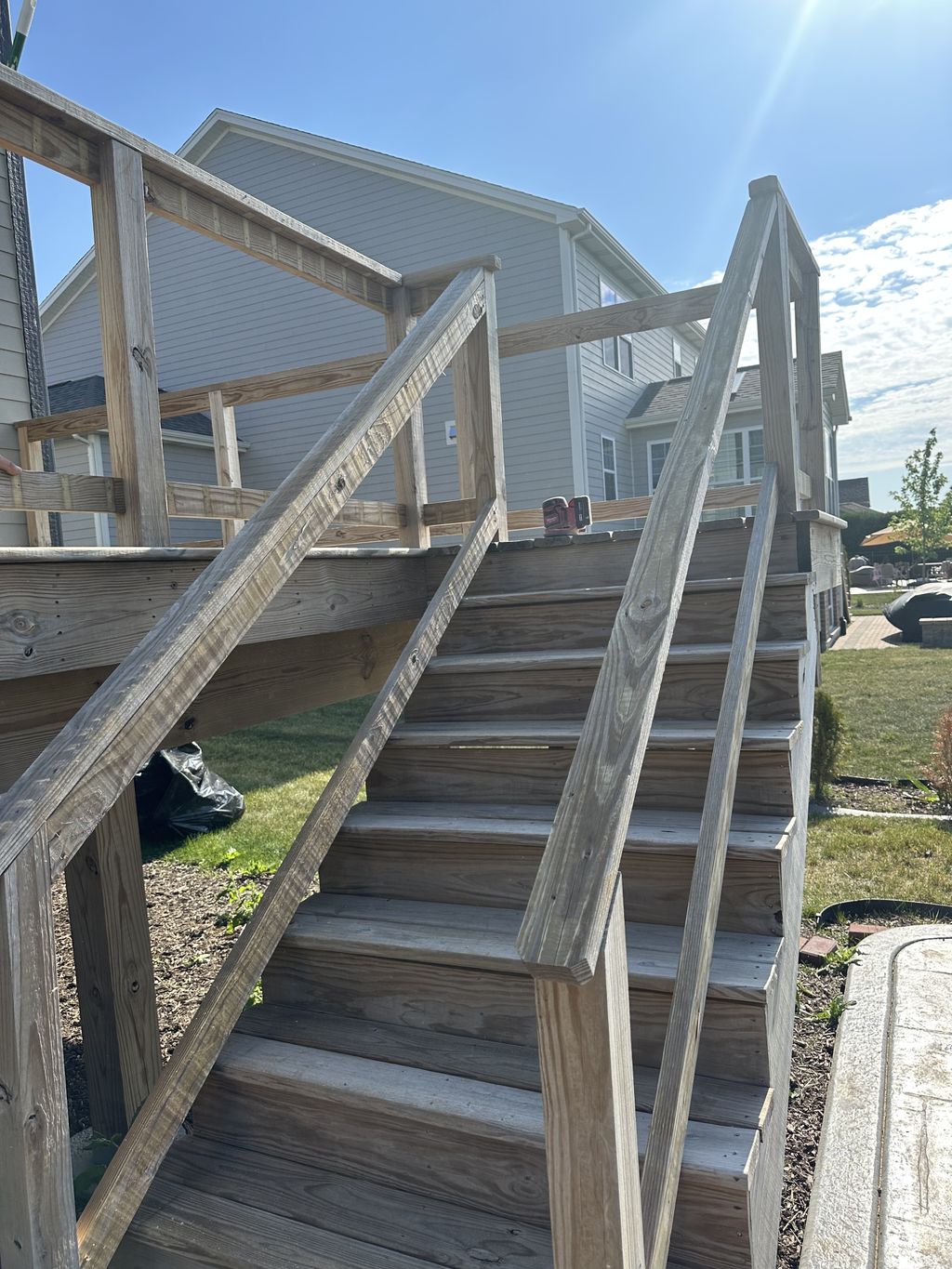 Deck Staining and Sealing