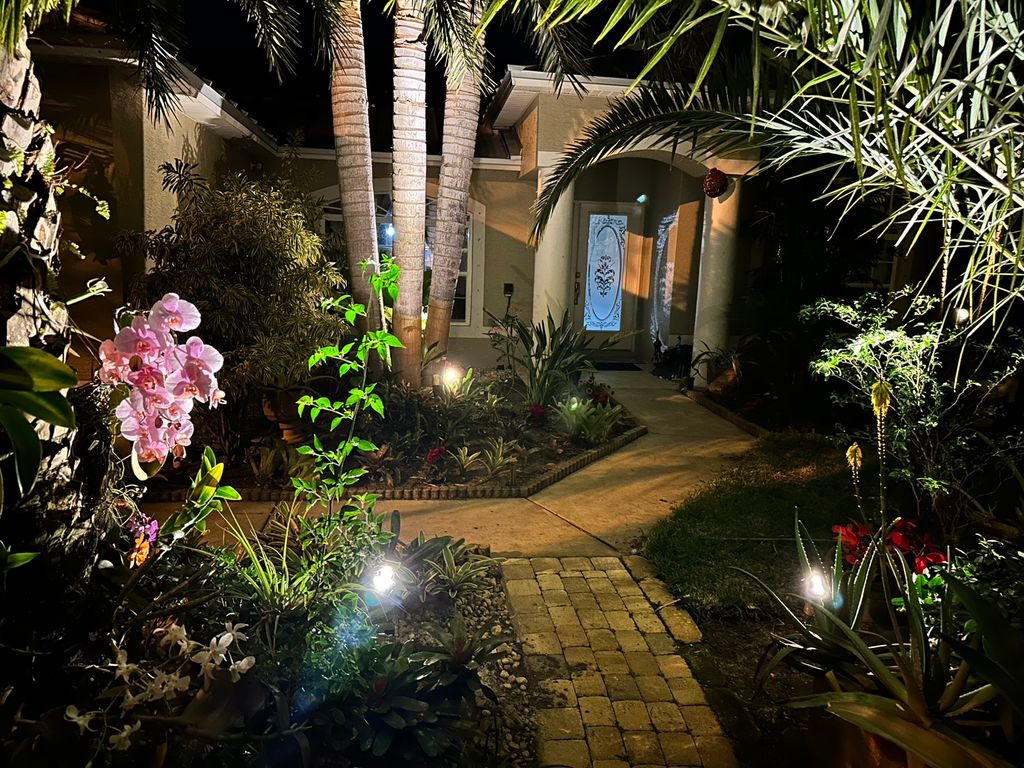 Bright landscape lighting available 