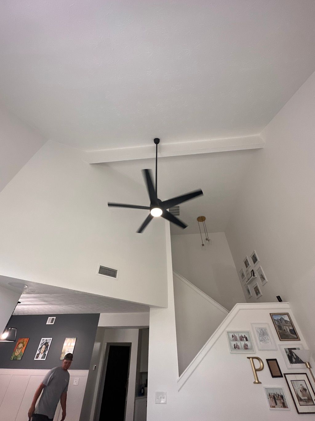 Had our ceiling fan replaced. Great work and would