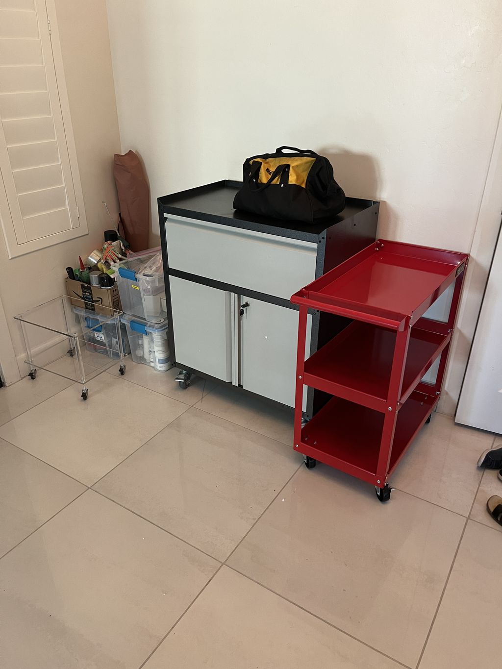 Built all of these storage carts