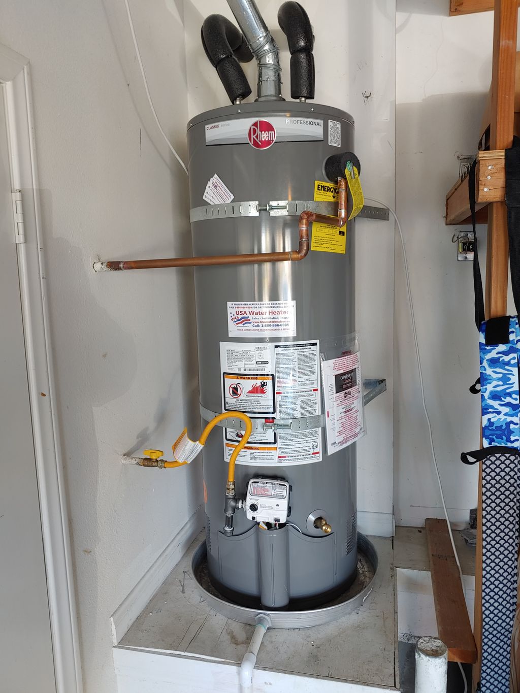 Water Heater Installation or Replacement