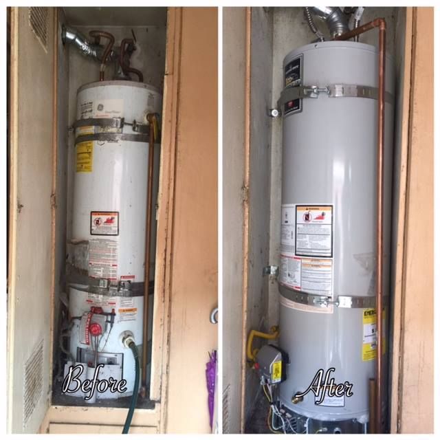 Water Heater Installation or Replacement