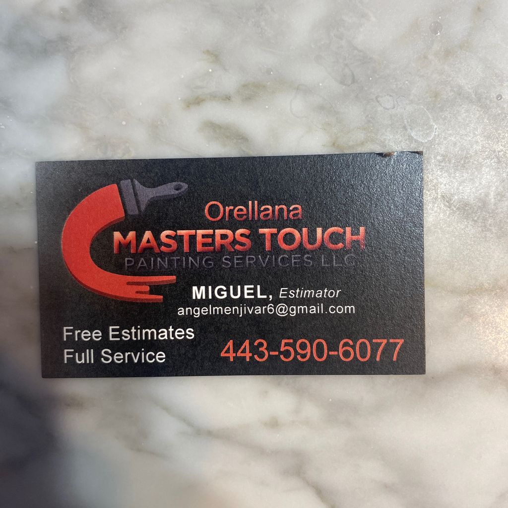 OrellanaMastersTouch painting services Llc