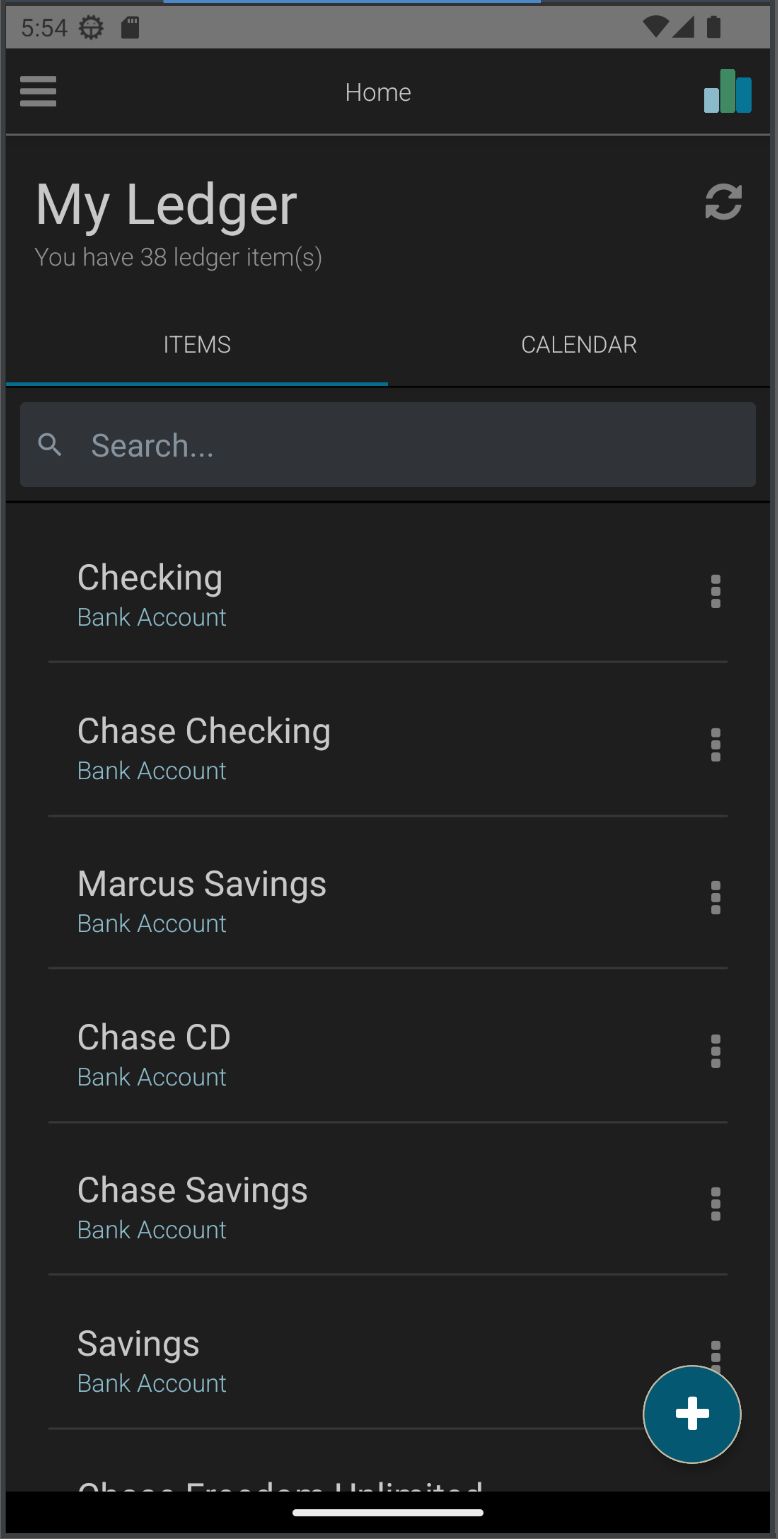 personal finance software