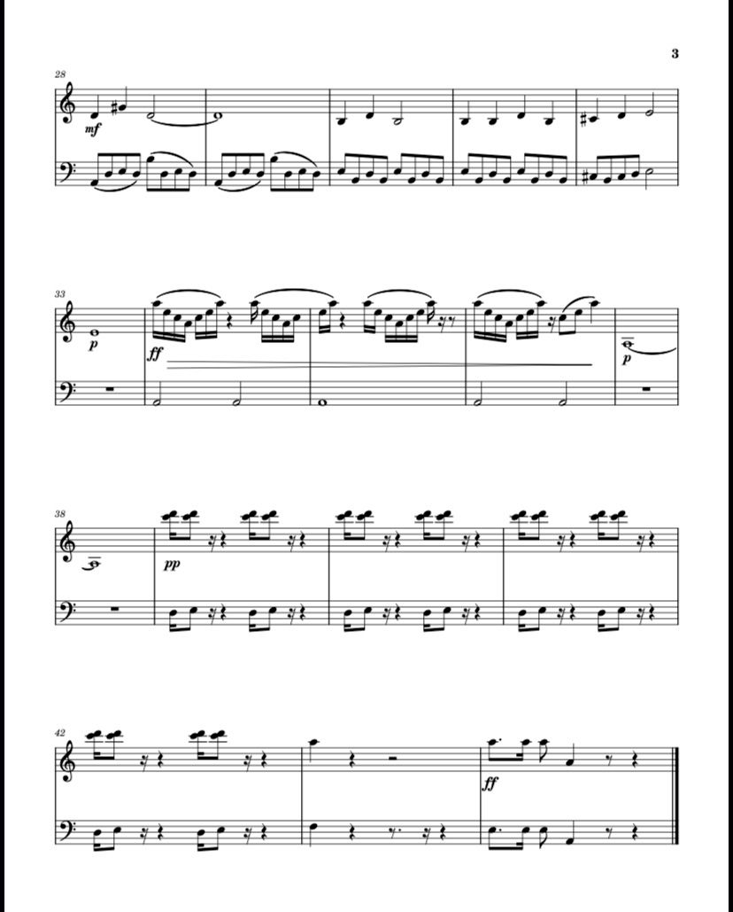 A sample work of my compositions that won first pr