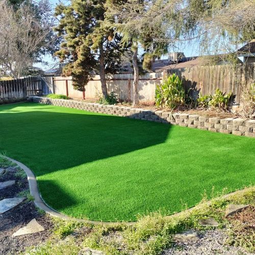 Artificial Turf Installation