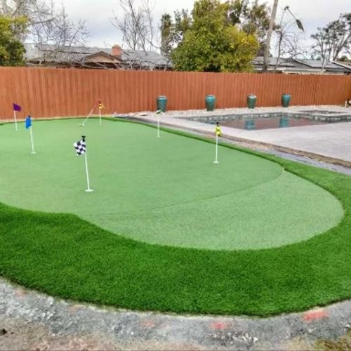 Artificial Turf Installation