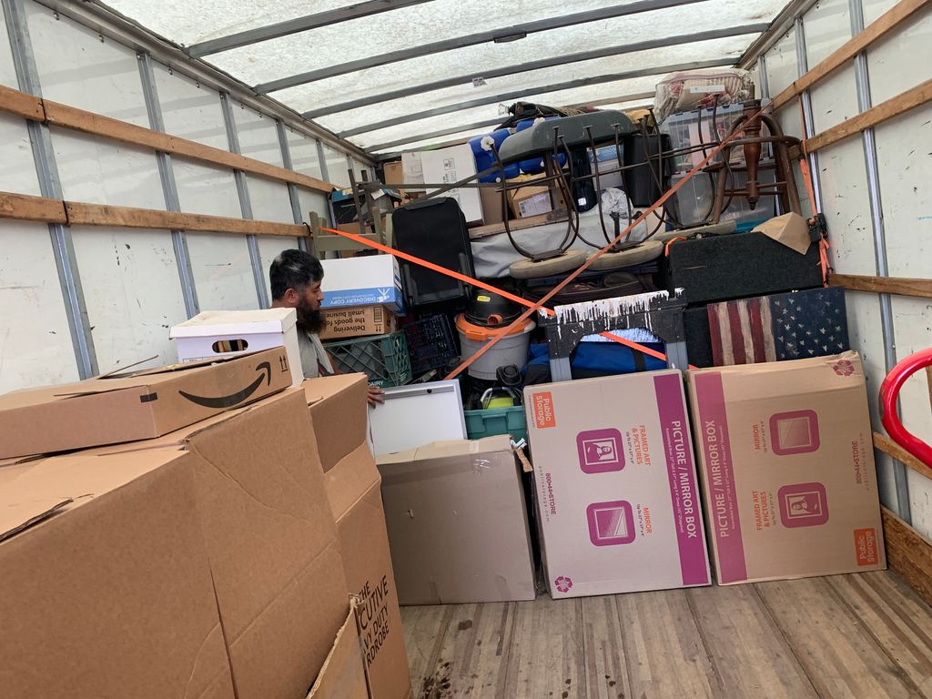 Professionally placed every item 