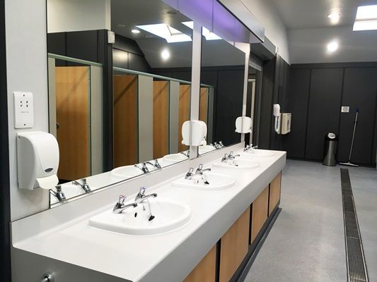 Sparkling Restrooms!