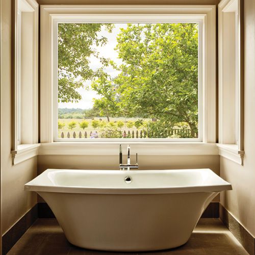 Energy efficient double pane picture windows