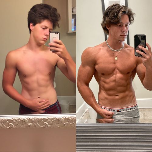 6 year transformation of myself