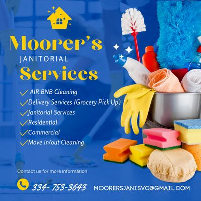 Avatar for Moorer's Janitorial Service And More