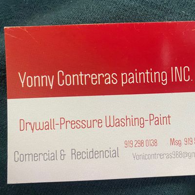 Avatar for Yonny Contreras painting INC.
