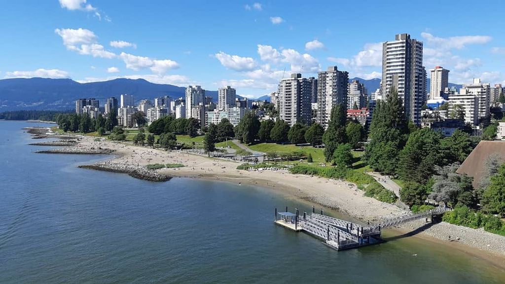 Sunset Beach, in the West End, close to my place i