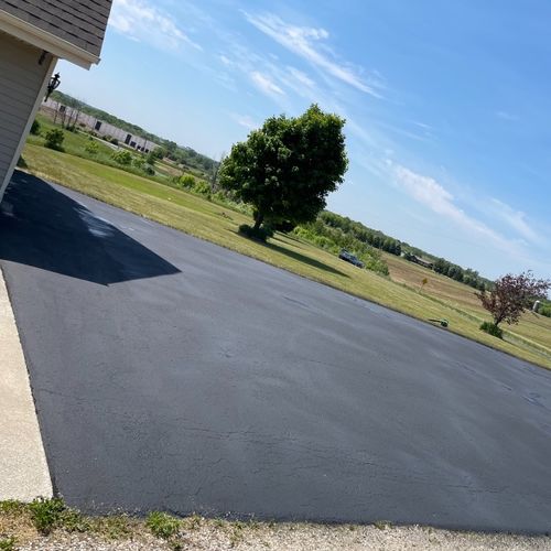 Our driveway hasn’t been sealed and resurfaced in 